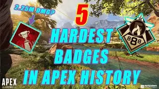 Top 5 Hardest Badges to get in Apex Legends History