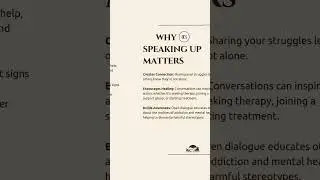 Breaking the Stigma: Why It's Okay to Talk About Mental Health and Addiction #addiction