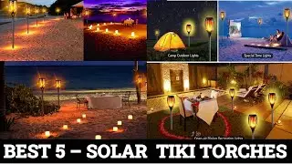 Топ-5 лучших солнечных фонарей Tiki по версии 2025 года