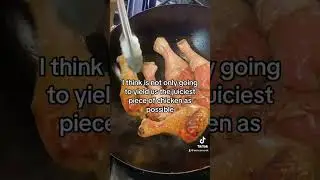 Braised chicken skin is overrated. Fight me. #trending #cookingrecipes #food #cooking #trendingshort