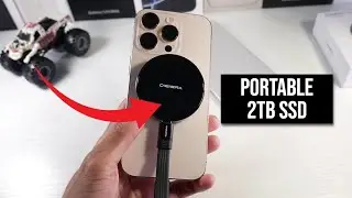 DIGIERA Magnetic Portable 2TB SSD Capture ProRes Video With The iPhone 16 Pro! Android Compatible!!