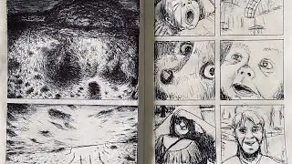 Inktober 2025 | Day 1 - 13 | Sketchbook | Kloiber 