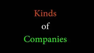 Kinds of Companies(CA/CS/CMA)