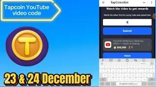 UNLOCK WEB3:Earn While You HODL Guide to Staking TapCoin Bots Video Code | TapCoin YouTube Code