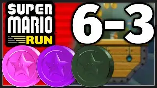 Super Mario Run 6-3 ALL STAR COINS