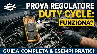 Come effettuare la prova di duty cycle sul regolatore di pressione @meccanicando
