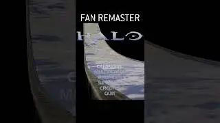 Halo CE Fan Remastered Menu #halo #gaming #animation #shorts #viral