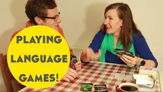 Playing Language Card Games! (Language Guardians and Say What With Friends)