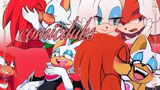 『rouge x knuckles』 •sonic•