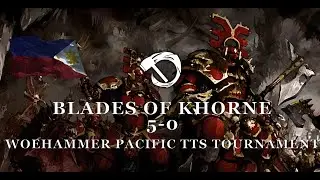 Getting 5-0 with Khorne | Woehammer Pacific Championship Recap