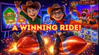 🚀 Cowboy Rocket Ride to a BIG WIN! 🤠💥 | Wild Slot Machine Action