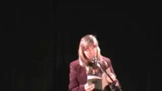 Tree Reading Series Open Mike 22 Sep 09 - Claudia Radmore