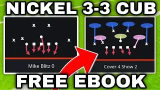 The BEST Defense in Madden 24! NICKEL 3-3 CUB FREE EBOOK!