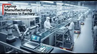Laptop Manufacturing Process in Factory | How Laptops Are Made Step by Step