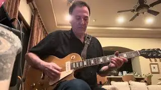 1956 Gibson Les Paul Reissue and Marshall CODE 100 guitar amplifier