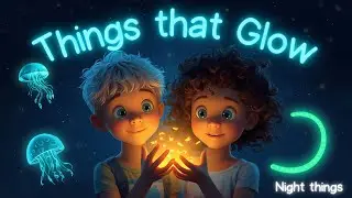  Things That Glow in the Dark ✨🌙 | Learn with The Curious Cube Kid