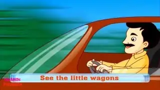 Nursery Rhyme - Down at the Station - Kids songs| песенки на английском языке