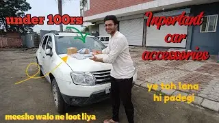Important Car accessories from Meesho | under 100 rupees | #meesho #automobile #accessories  #car