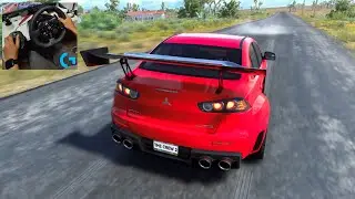 Mitsubishi Lancer Evolution X - The Crew 2 - Logitech G923 TrueForce PS5 Gameplay [4K60FPS]