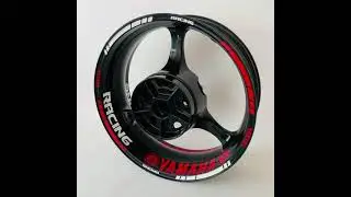 Decals wheel for Yamaha Racing  stickers wheel stripes rim tape Yamaha R1 R6 MT rim motorcycle