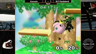 Equilateral (Marth) vs Komodo (Jigglypuff) - Melee Top 8 - GatorLAN Spring 2023