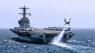 Сегодня американский авианосец USS Abraham Lincoln готов атаковать Иран. Посмотрите, что произойдет.