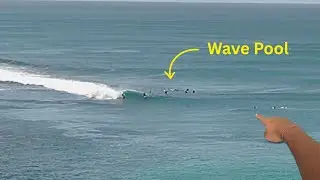 Really Smooth Take Off, Insane Wave Pool Condition - Bingin