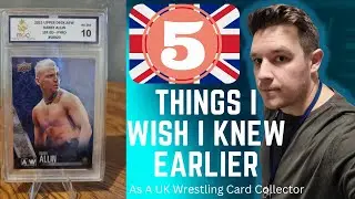 5 Things I Wish I Knew Earlier Collecting Wrestling Cards (5 Tips)
