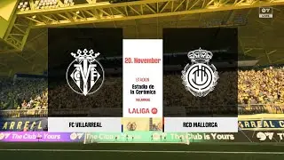 EA Sports ФК 26 | Вильярреал против Мальорки - Стадион де ла Керамика | Геймплей для PS5