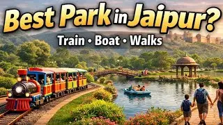 नेहरू बाल उद्यान | टॉय ट्रेन राइड Kids Fav Park, Toy (Mini) Train, Boat Ride #park #Jaipur #Toytrain