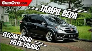 Tampil Beda, Honda BR-V Ini Bergaya Elegan Pakai Pelek Palang