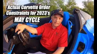 2023 C8 CORVETTE ORDERING CONSTRAINT QUANTITIES MAY 2022