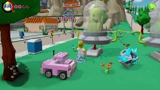 LEGO Dimensions - The Simpsons w/ Hit & Run Music! (100% Walkthrough)