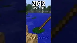 ✔️Tambi&eacute;n te ha pasado 2012vs2022 #shorts #minecraft