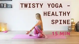 Twisty Yoga For Your Back (for beginners) - 15 min