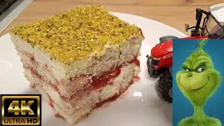 Azért se csinálok dubaicsokit mint mások .-) TOJÁSMENTES KRÉMMEL EPRES PISZTÁCIAKRÉMES TIRAMISU :-)