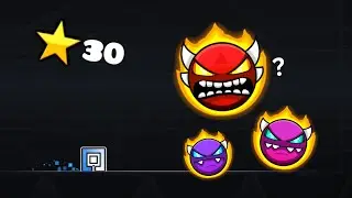 3 SIMPLE SECRET WAYS in FREE Demons! (30 FREE STARS)| Geometry Dash