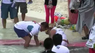 Swim Leg Cutoff Moments at Ironman 70.3 Philippines