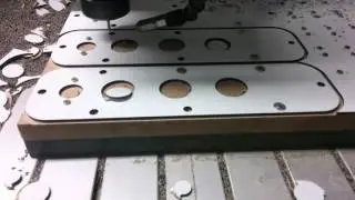 High speed Trespa milling (4mm 1-lip tool @ 24Krpm)