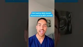 Not have daily bowel movements is not normal!