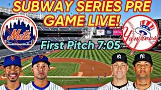 Subway Series Pre Game Live Mets And Yankees Battle Of NY!