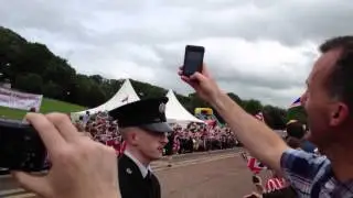 Queen visit to Stormont,Belfast. 27/6/2012