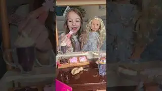 Making Hot Cocoa with Our Generation Dolls  #doll
