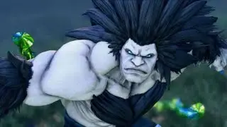 SF5 Laura Matsuda VS Blanka (online battle lounge)