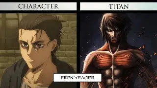 WHEN AOT CHARACTERS TURN INTO TITAN (AniJujutsu)