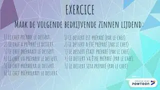 Frans: voix passive