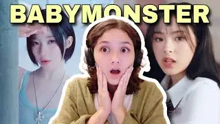 First Time REACTING to BABYMONSTER pt. 4 (SUPA DUPA LUV & Really Like You M/V) 😮🧊