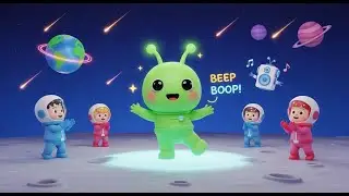 Friendly Alien Dance 👽🪐🎵 &ndash; Fun Space Song for Kids | Intergalactic Dance Rhyme