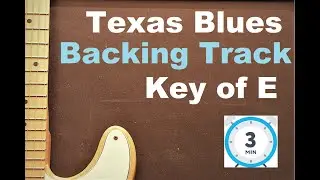 3 Minute Jam Guitar Backing Track &ndash; Great and Groovy Texas Blues in E 108 bpm #freebackingtrack