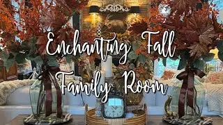 Whimsical Enchanted Forest Fall Decorating 2025 #decoratewithme #falldecor #console #fox 
